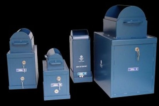 Checkmate Devices Limited Roll Top Safes - 20.21.31- Commercial roll top 2 lock complete unit