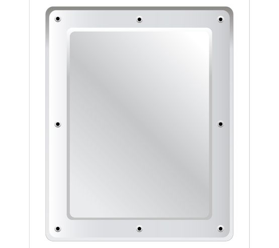 Securikey Mirrors Institutional Flat Vanity Mirror - M16254R